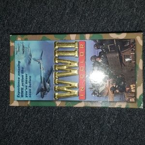 WWII IN COLOR VHS